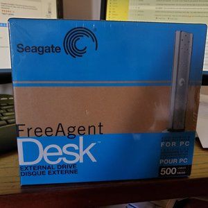 Seagate FreeAgent Go Portable 500GB Hard Drive  NIB